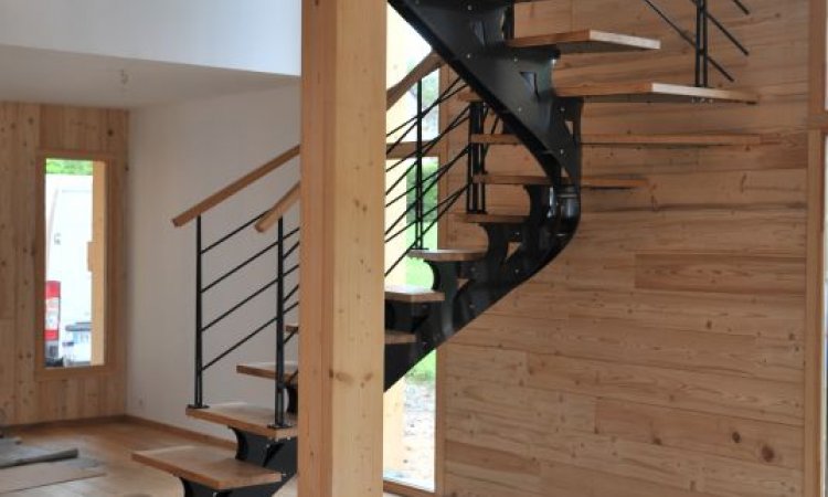 Installation d'escaliers - Saint-Didier-au-Mont-d'Or - Atelier de Petit Pierre